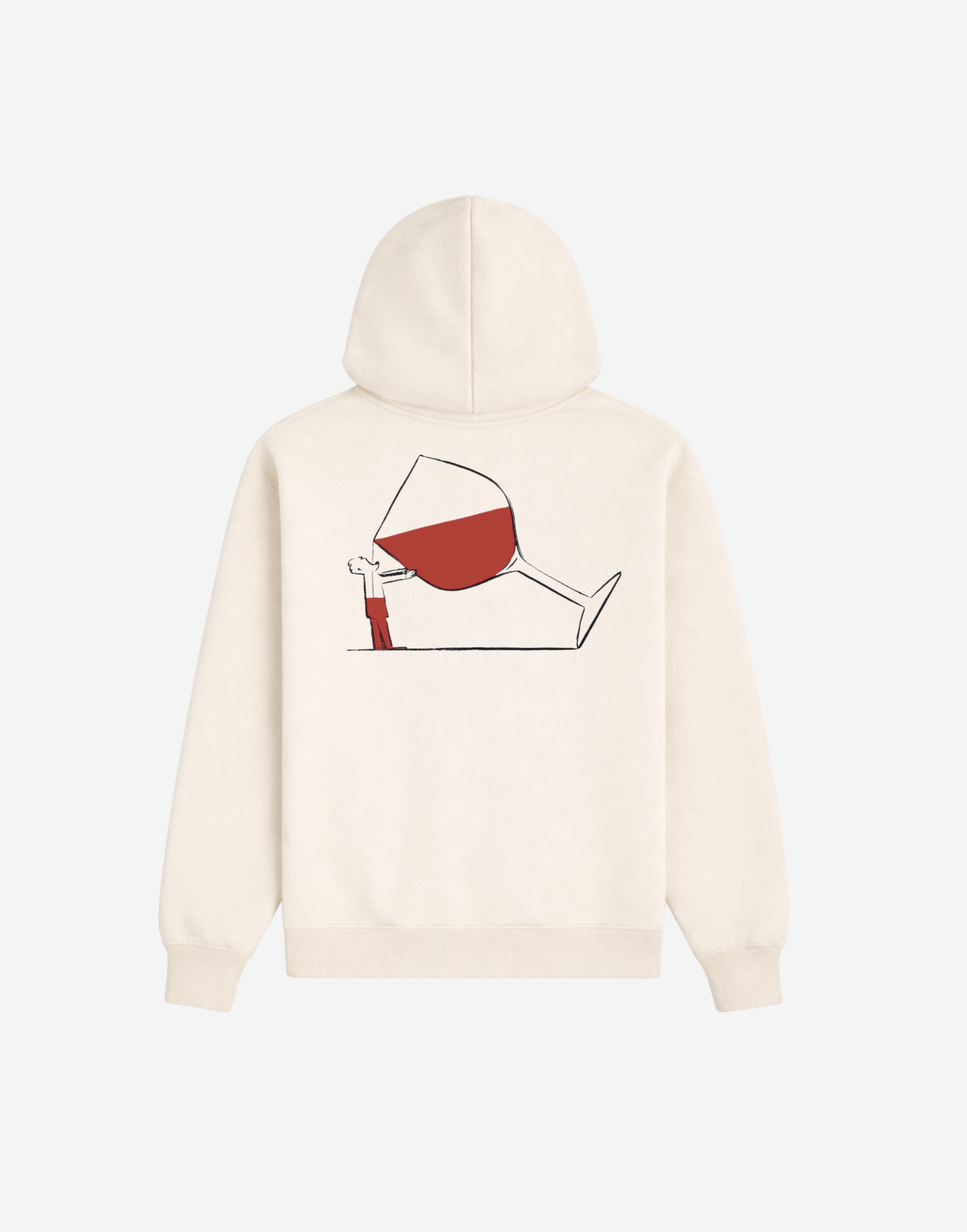 Wine Graphic Hoodie