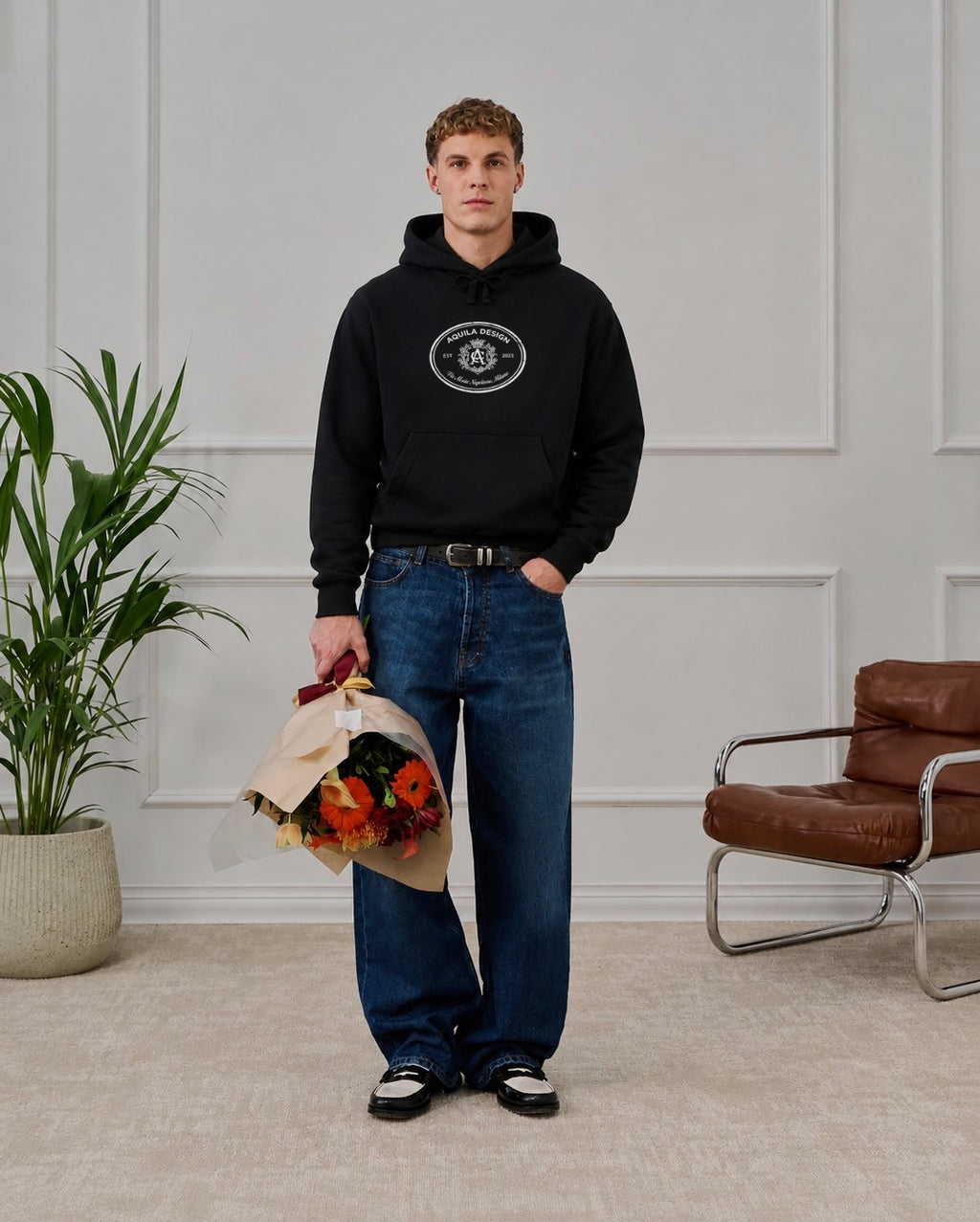 royal logo hoodie