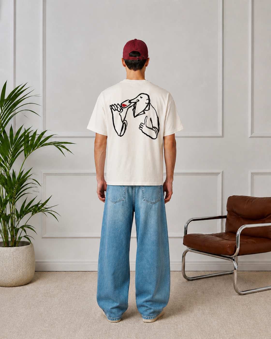 Vin Rouge Tee